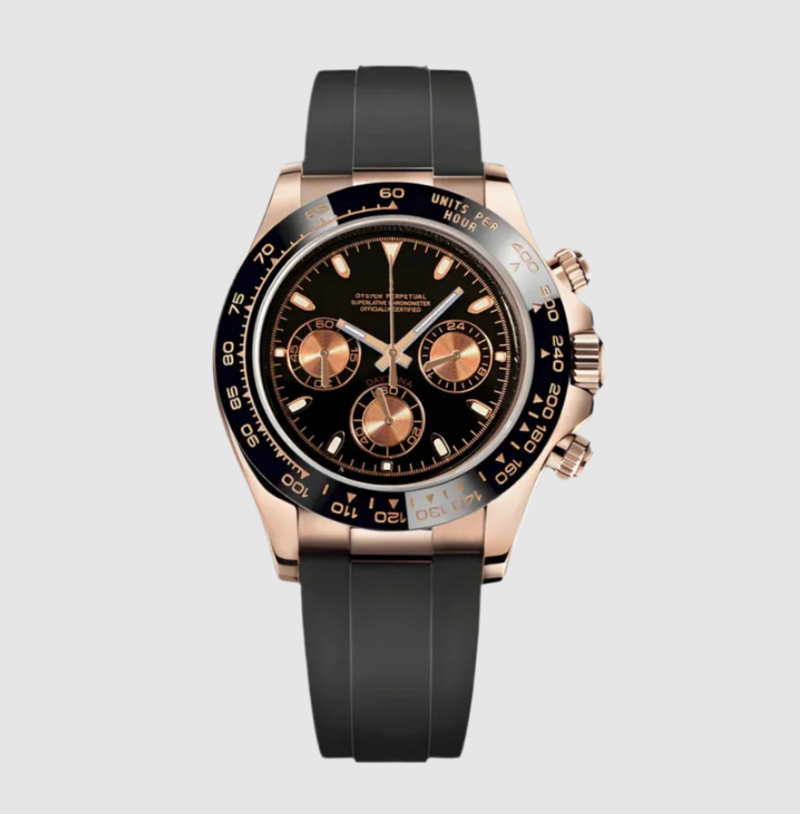 Rose Gold Rubber Daytona