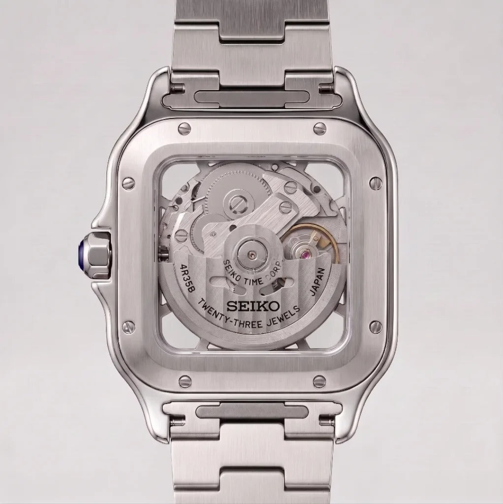 Seiko Mod | Santos Skeleton