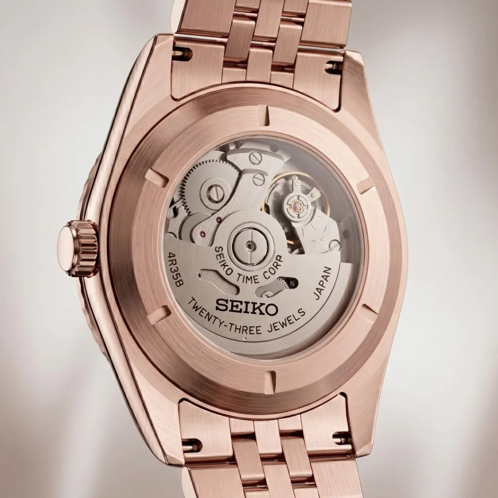 Seiko Mod | Land Dweller Rose White