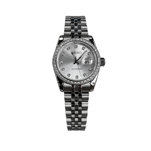Platinum Diamond Womens Watch