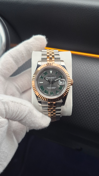 Two-Tone Wimbledon DateJust