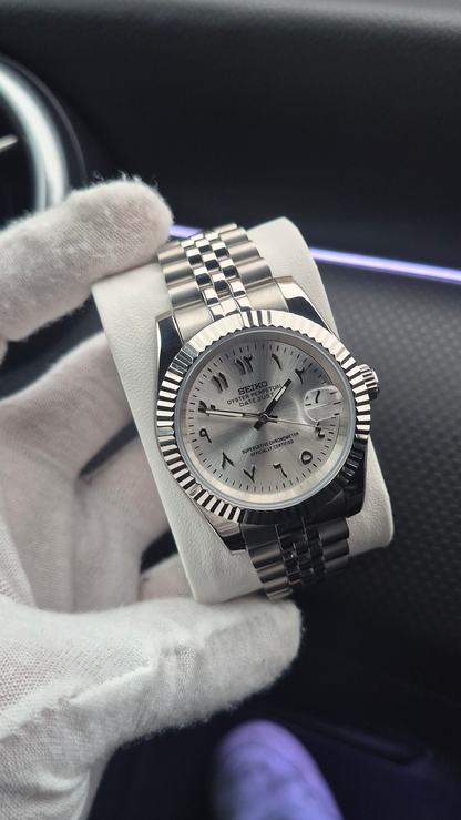 Platinum Arabic DateJust