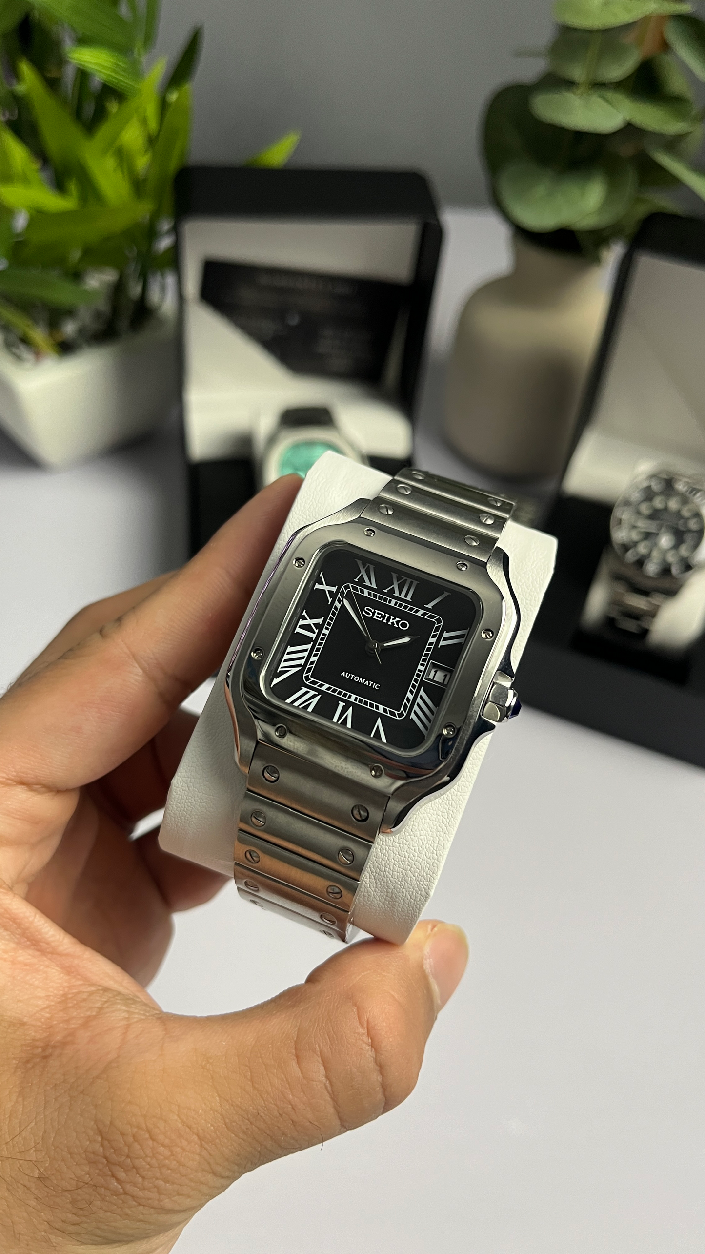 Santos Mod Silver - Black