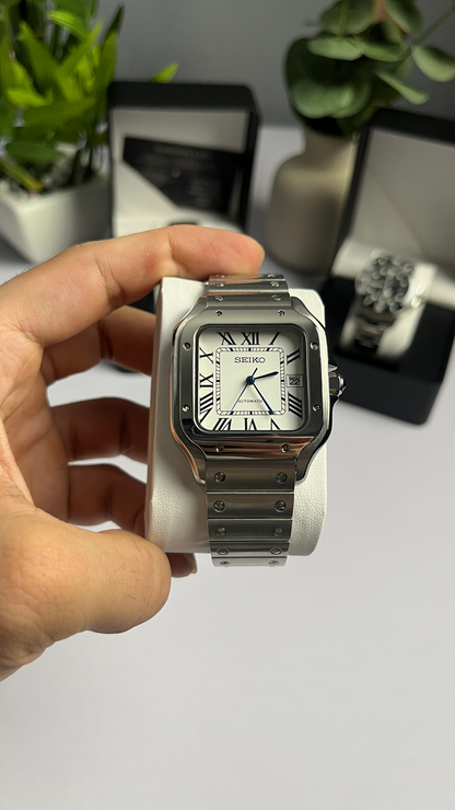 Santos Mod Silver - White