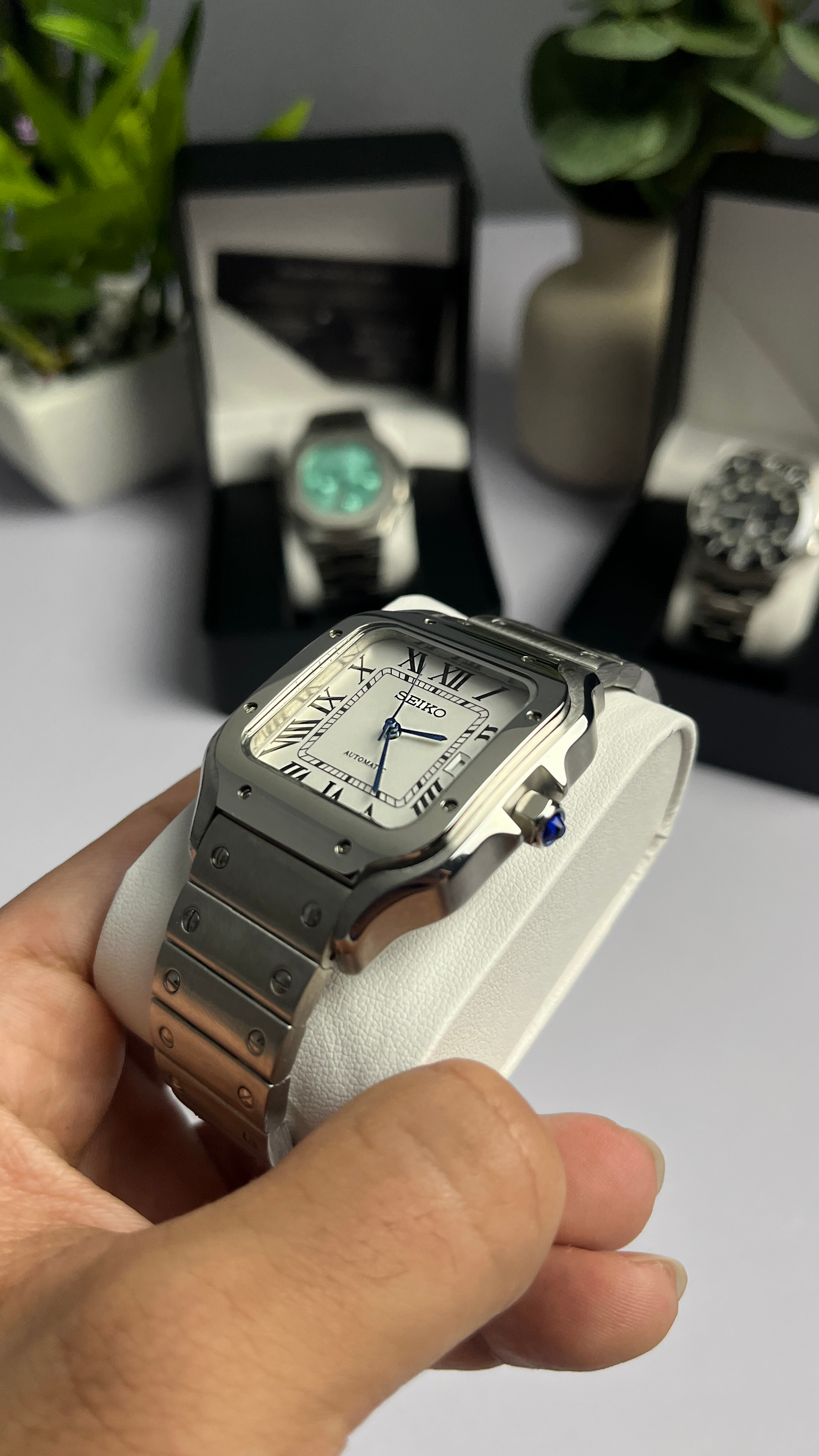 Santos Mod Silver - White