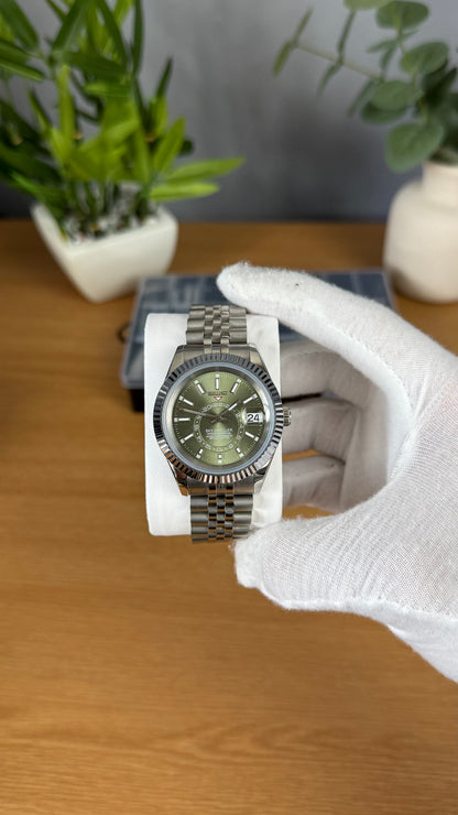 Olive Green Sky-Dweller