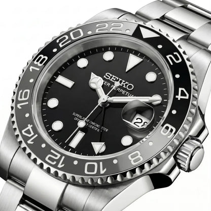 Seiko Mod | Bruce Wayne GMT
