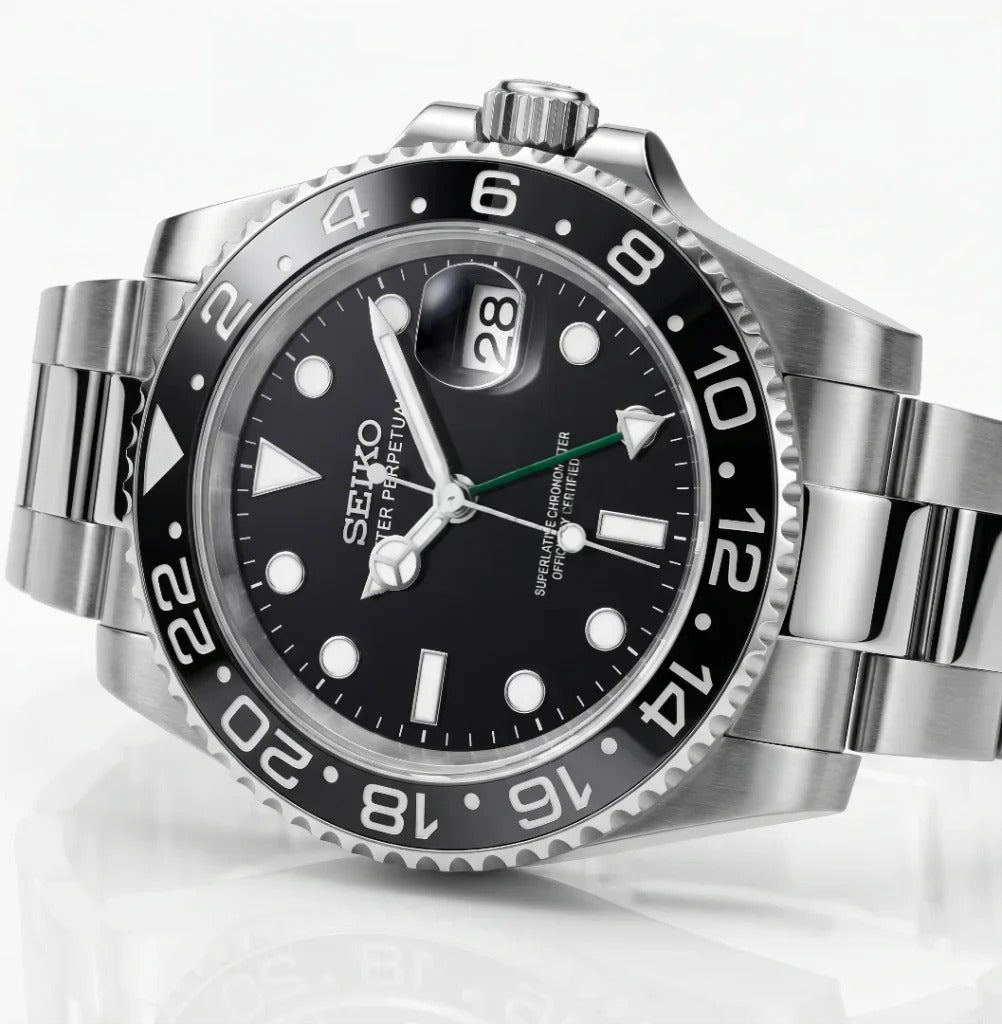 Seiko Mod | Bruce Wayne GMT