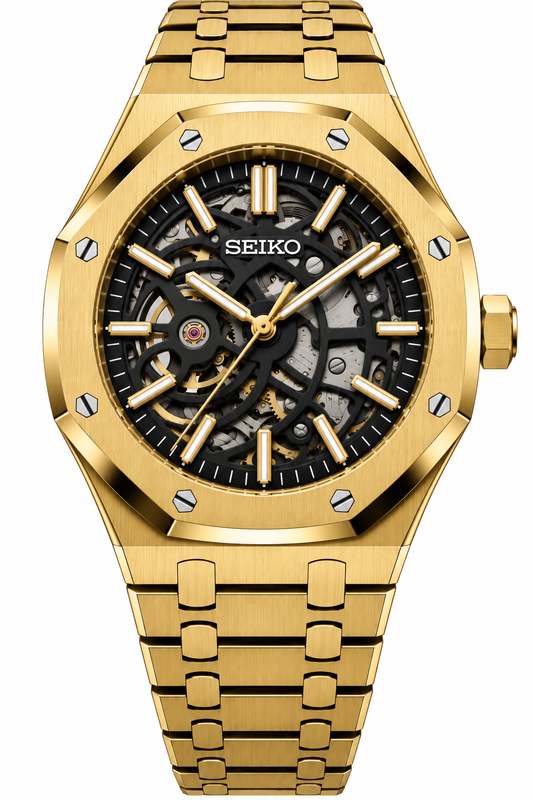 Royal Oak Skeleton Gold