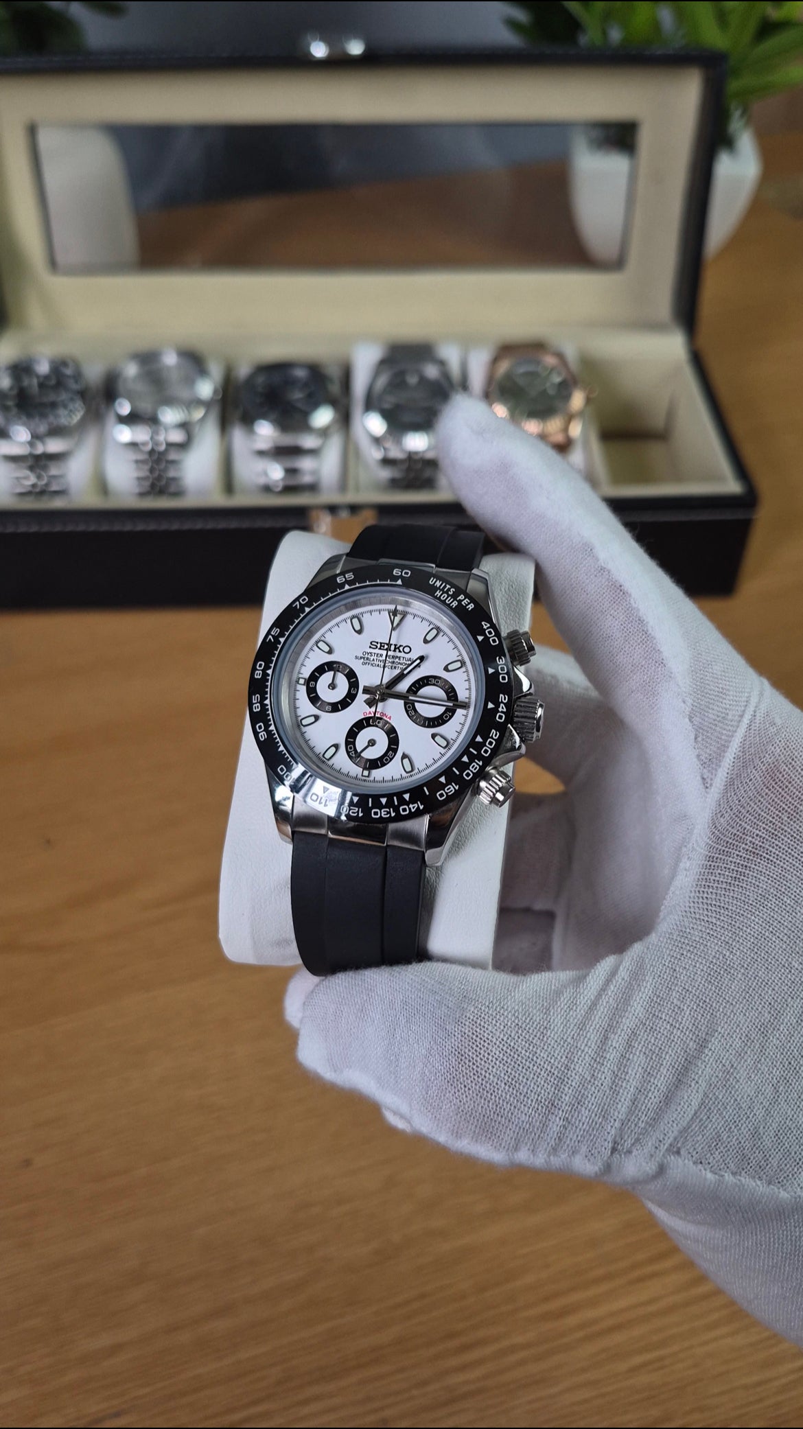 White Panda Rubber Daytona