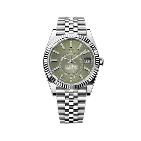 Seiko Mod - Seiko Dweller Silver - Olive Green