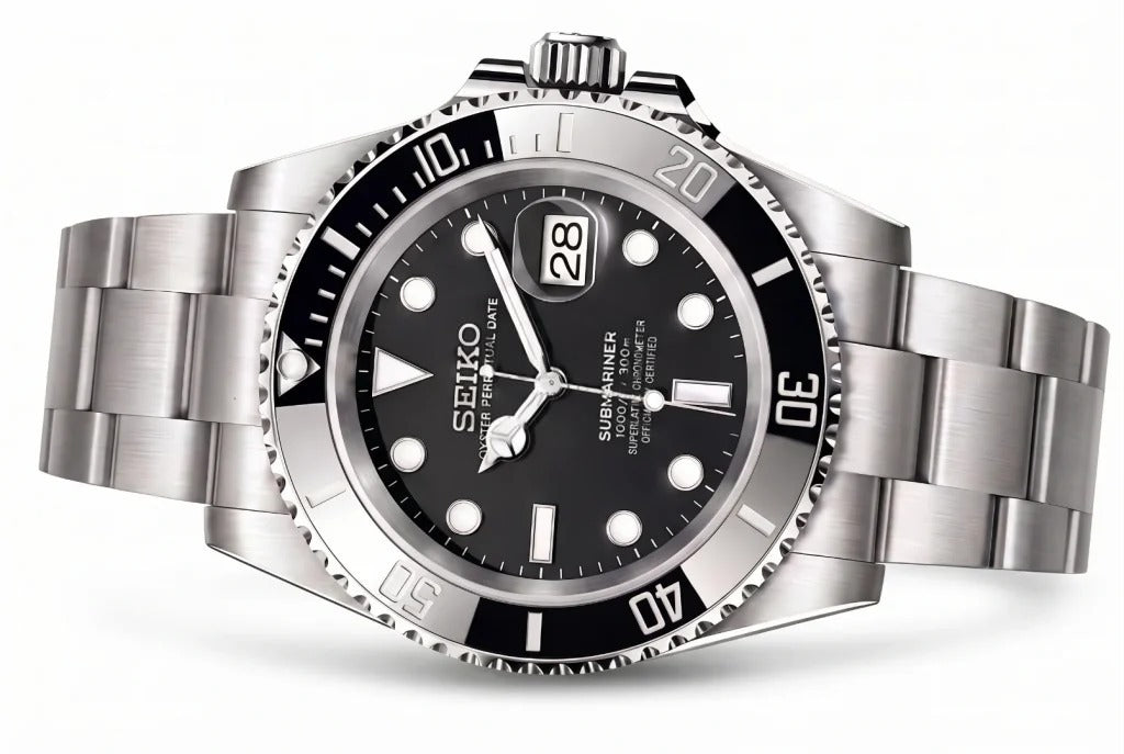 Seiko Mod | Black Submariner