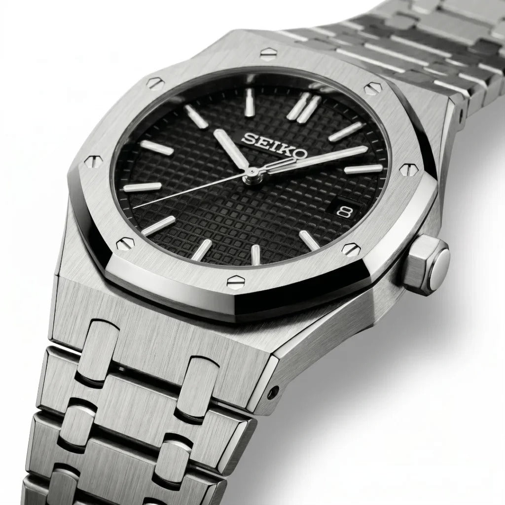 Seiko Mod | Royal Oak Black