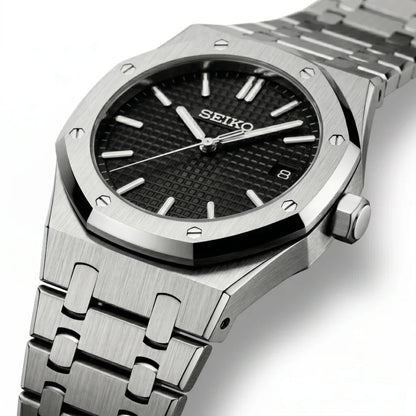Seiko Mod | Royal Oak Black