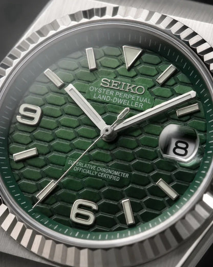 Seiko Mod | Land Dweller Green