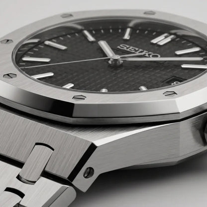 Seiko Mod | Royal Oak Black