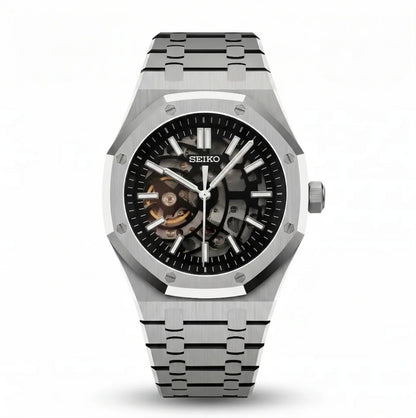 Seiko Mod | Royal Oak Skeleton Silver