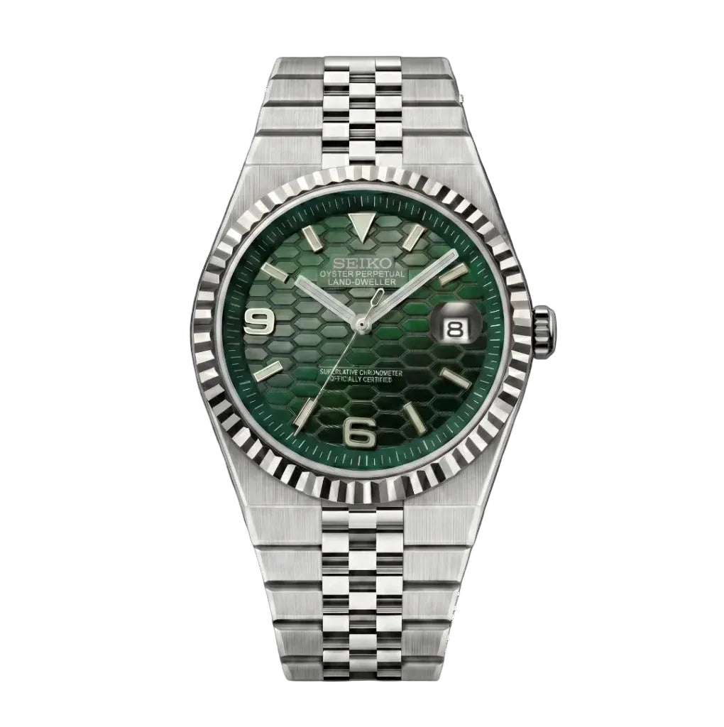 Seiko Mod | Land Dweller Green