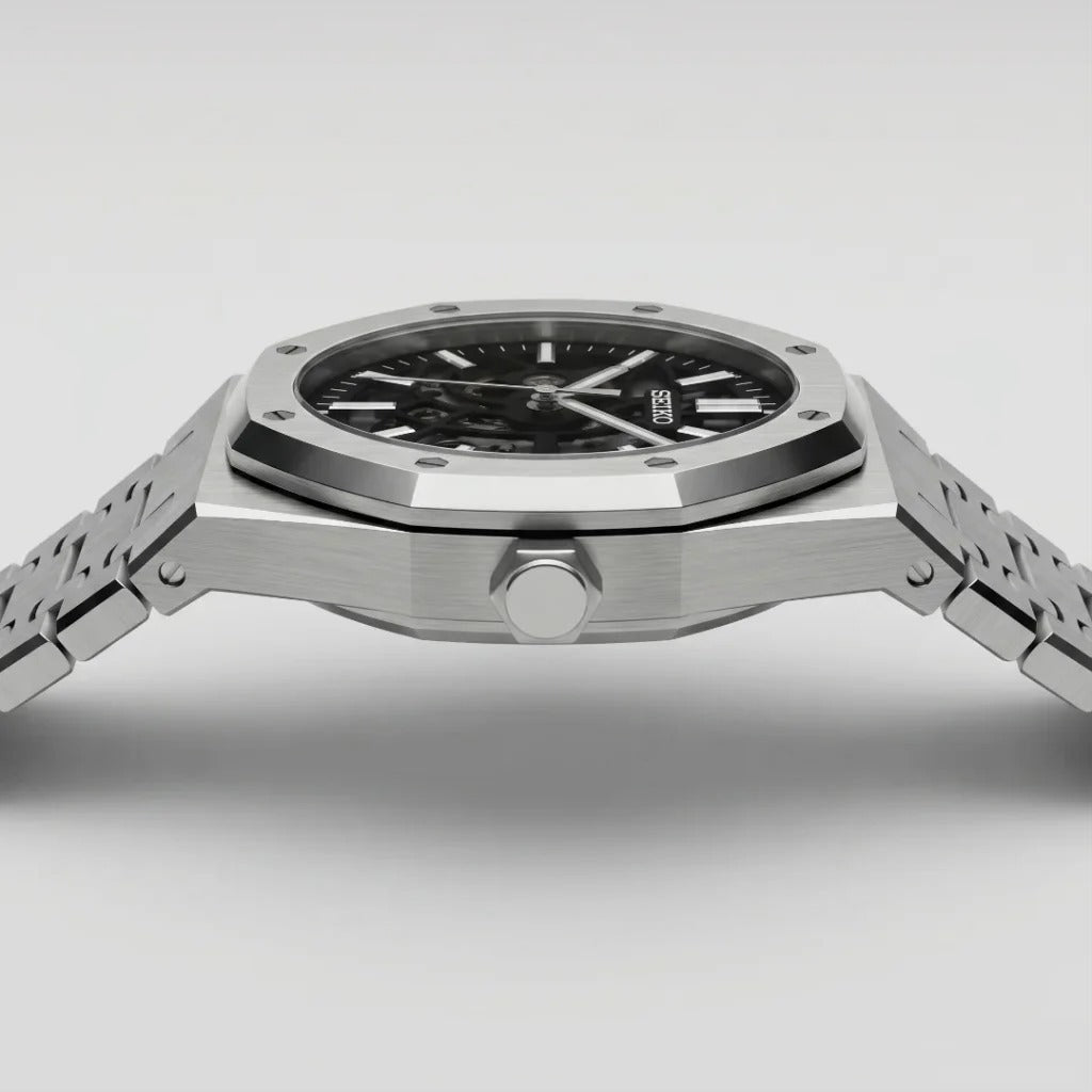 Seiko Mod | Royal Oak Skeleton Silver