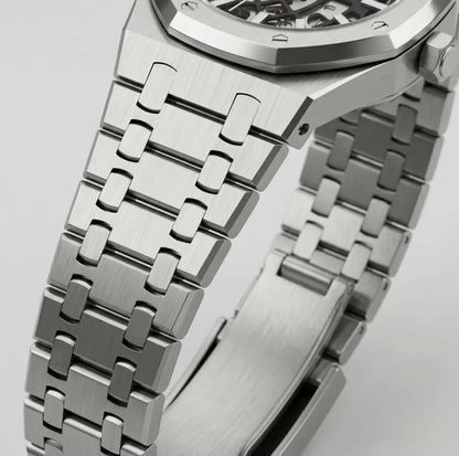 Seiko Mod | Royal Oak Skeleton Silver