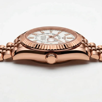 Seiko Mod | Sky Dweller Rose White