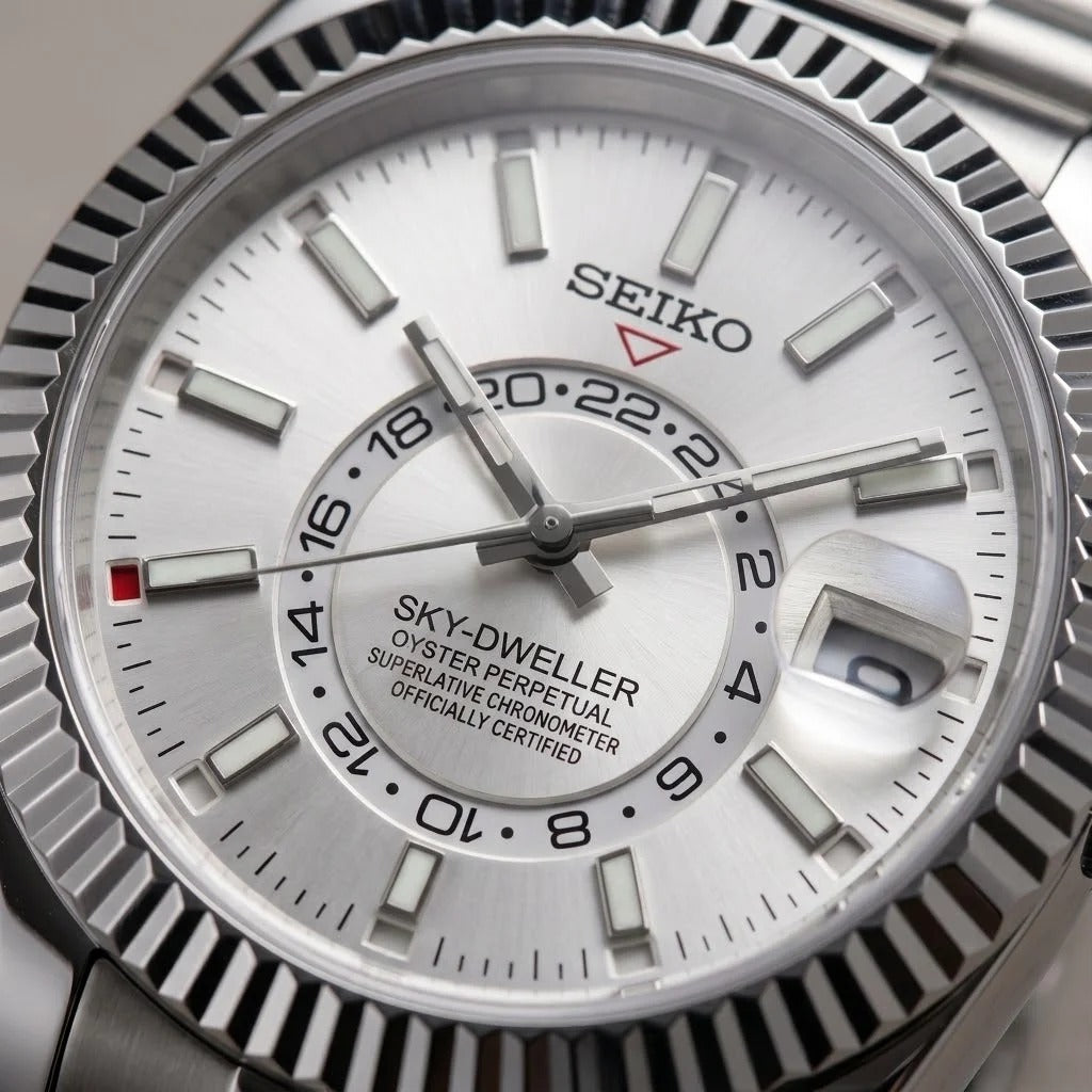 Seiko Mod | Sky Dweller White