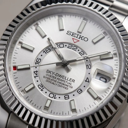 Seiko Mod | Sky Dweller White
