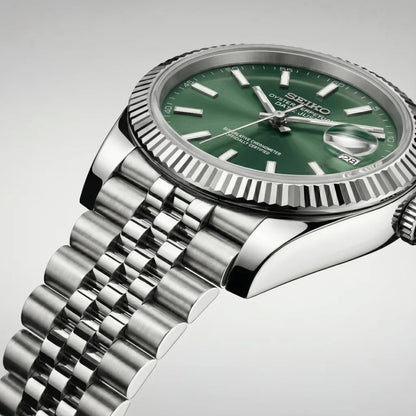 Seiko Mod | DateJust Green