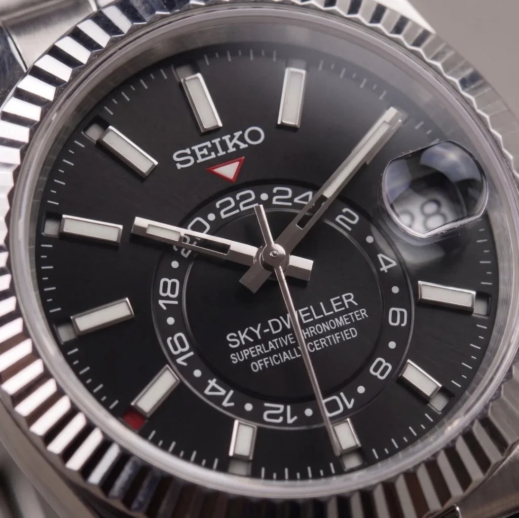 Seiko Mod | Sky Dweller Black