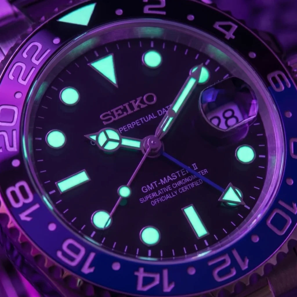 Seiko Mod | BatMan GMT
