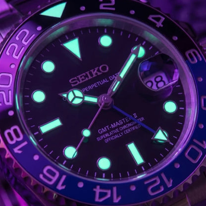 Seiko Mod | BatMan GMT