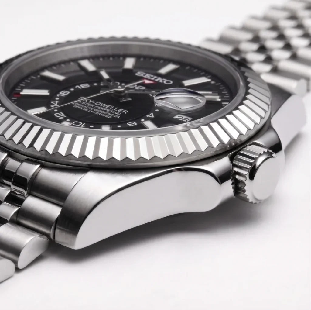 Seiko Mod | Sky Dweller Black