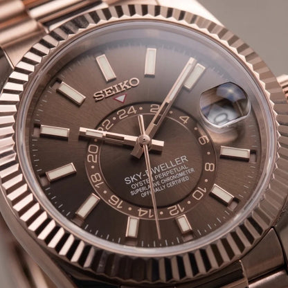Seiko Mod | Sky Dweller Triple Chocolate