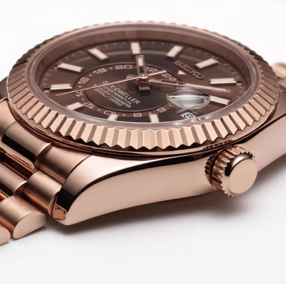 Seiko Mod | Sky Dweller Triple Chocolate