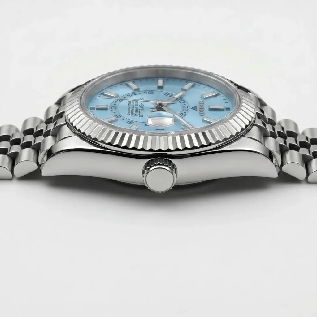 Seiko Mod | Sky Dweller Ice Blue