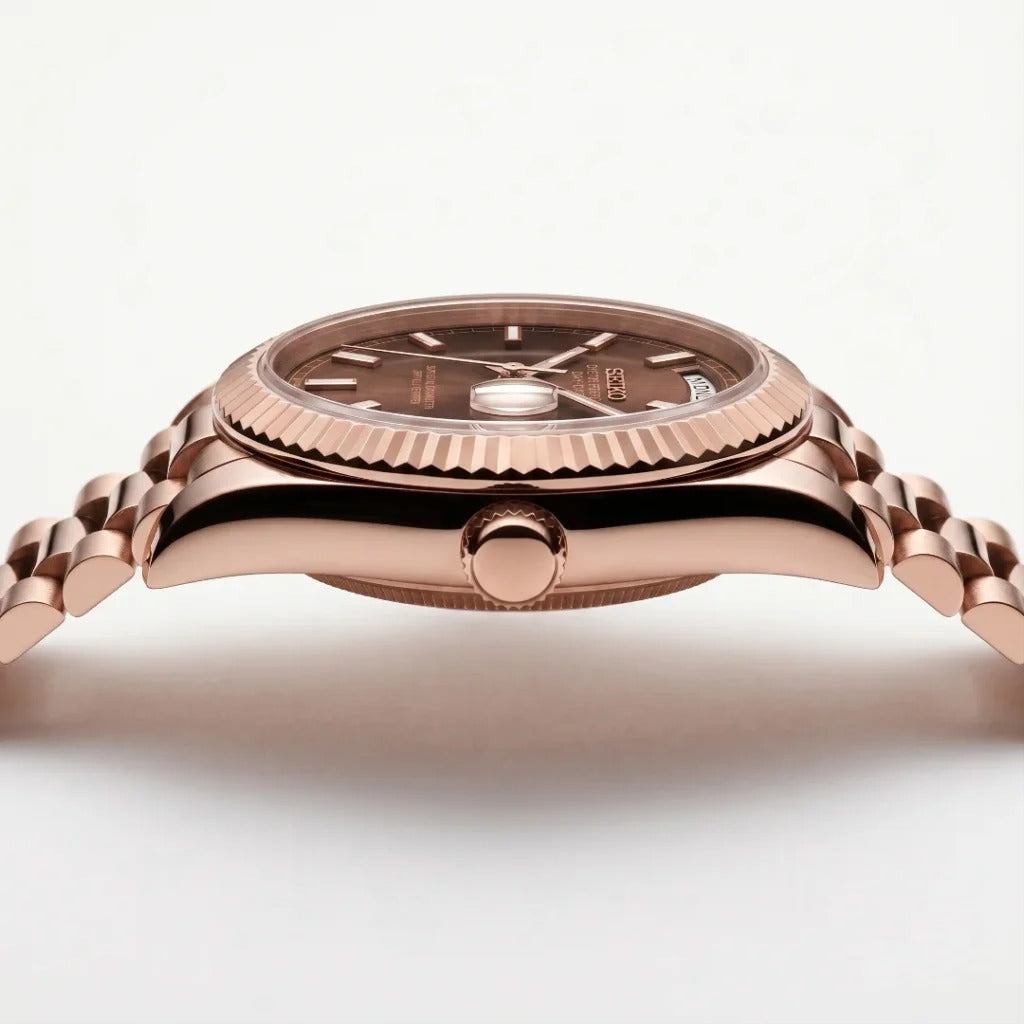 Seiko Mod | DayDate Triple Chocolate