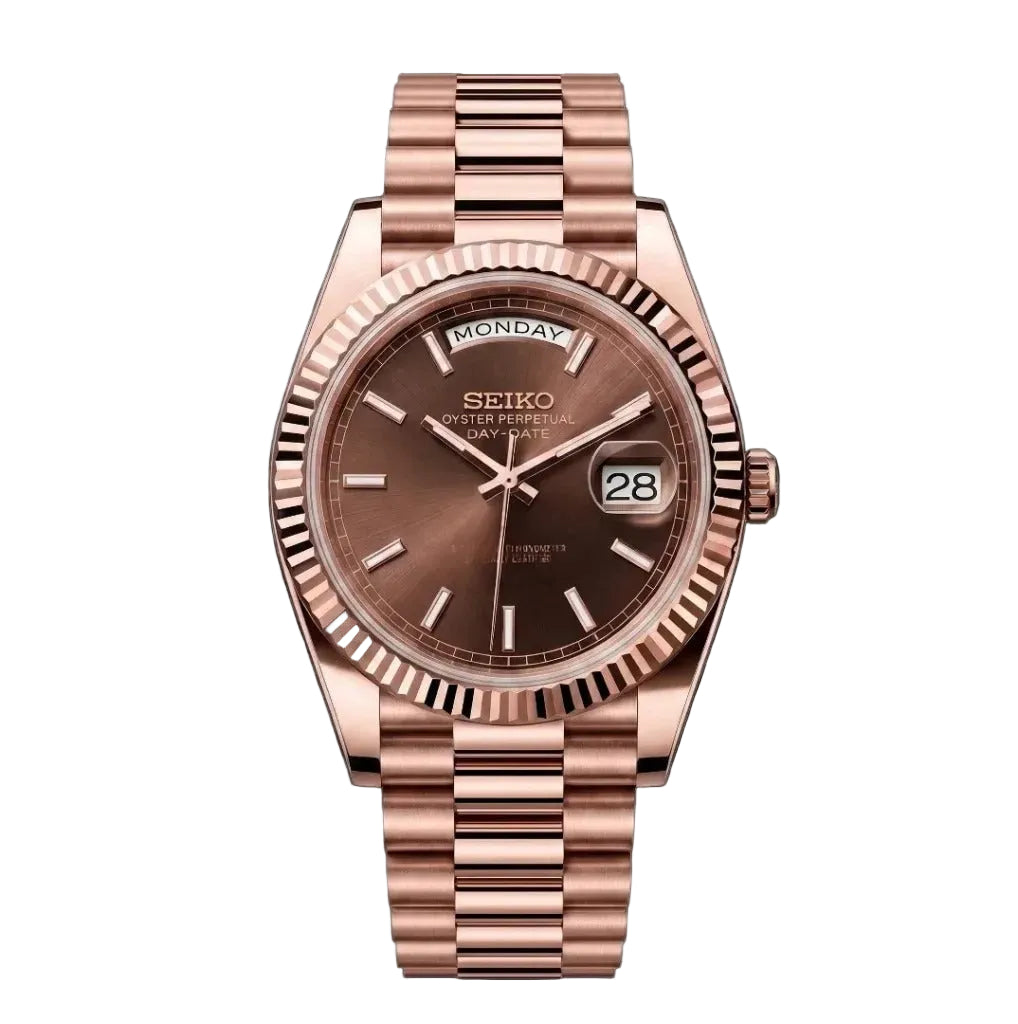 Seiko Mod | DayDate Triple Chocolate