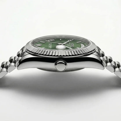 Seiko Mod | DayDate Olive Baguette
