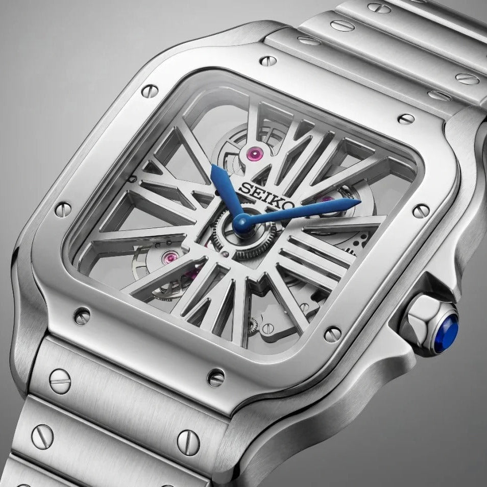 Seiko Mod | Santos Skeleton