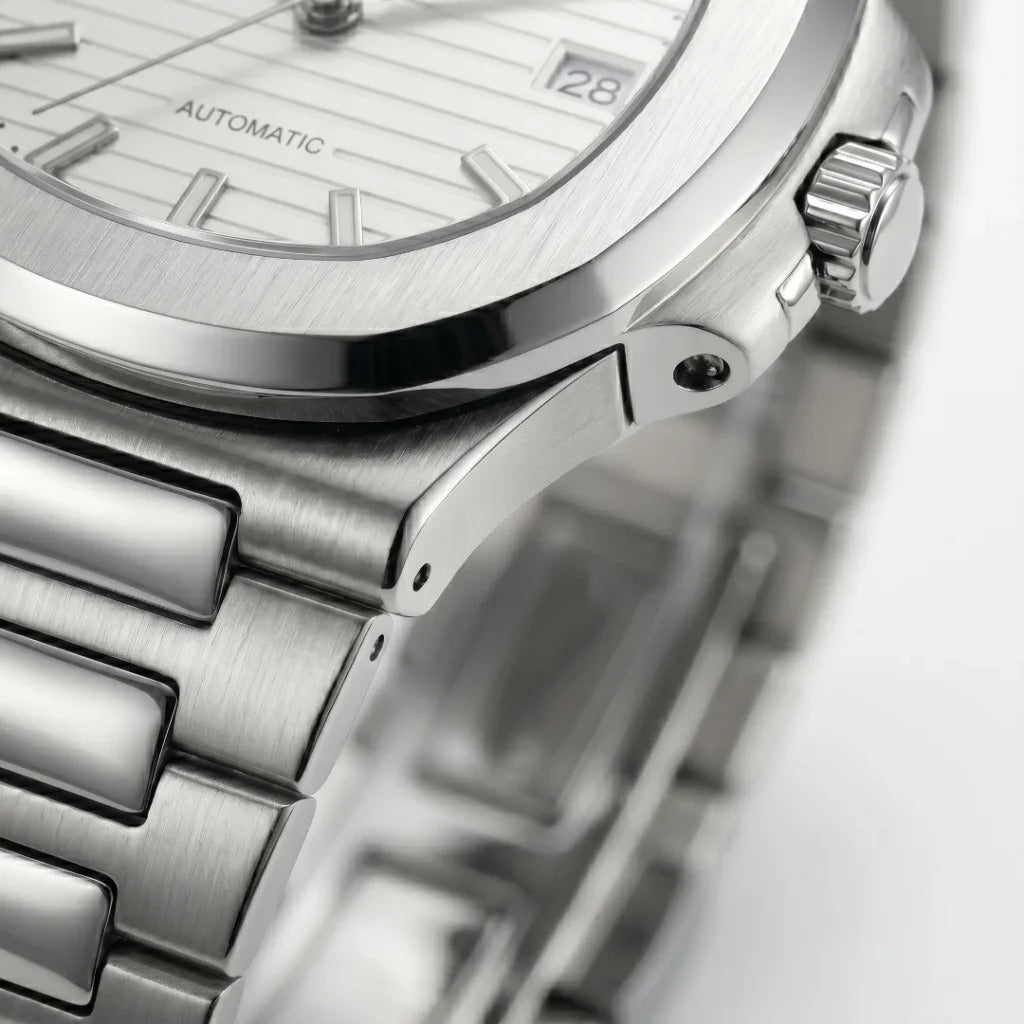 Seiko Mod | Nautilus White