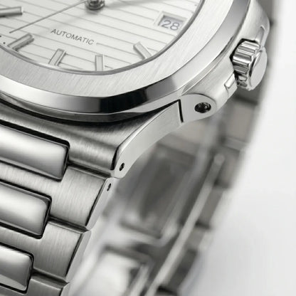 Seiko Mod | Nautilus White