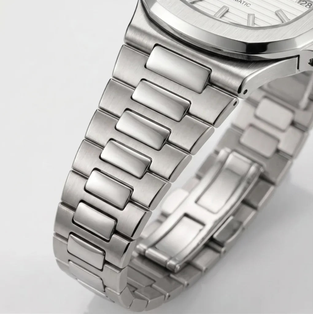 Seiko Mod | Nautilus White