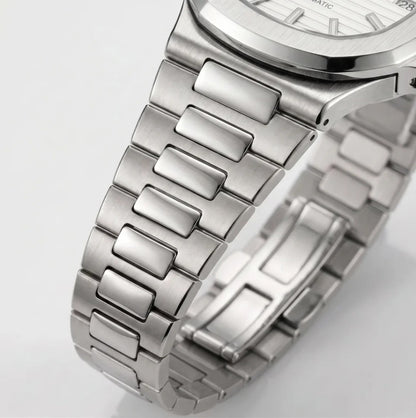 Seiko Mod | Nautilus White