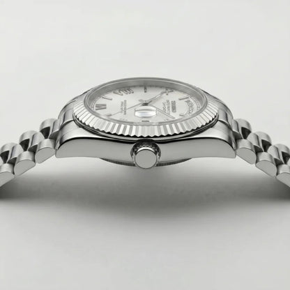Seiko Mod | DayDate White Roman