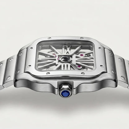 Seiko Mod | Santos Skeleton