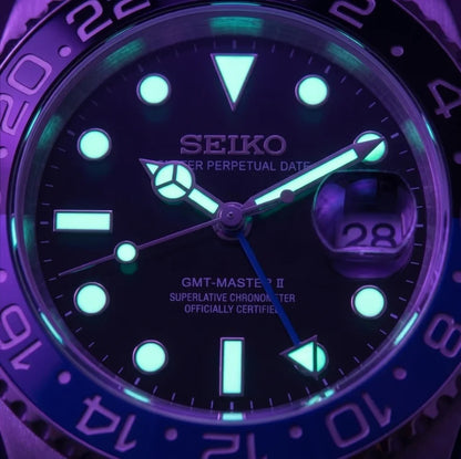 Seiko Mod | BatGirl GMT