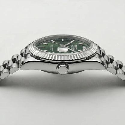 Seiko Mod | DayDate Green Baguette