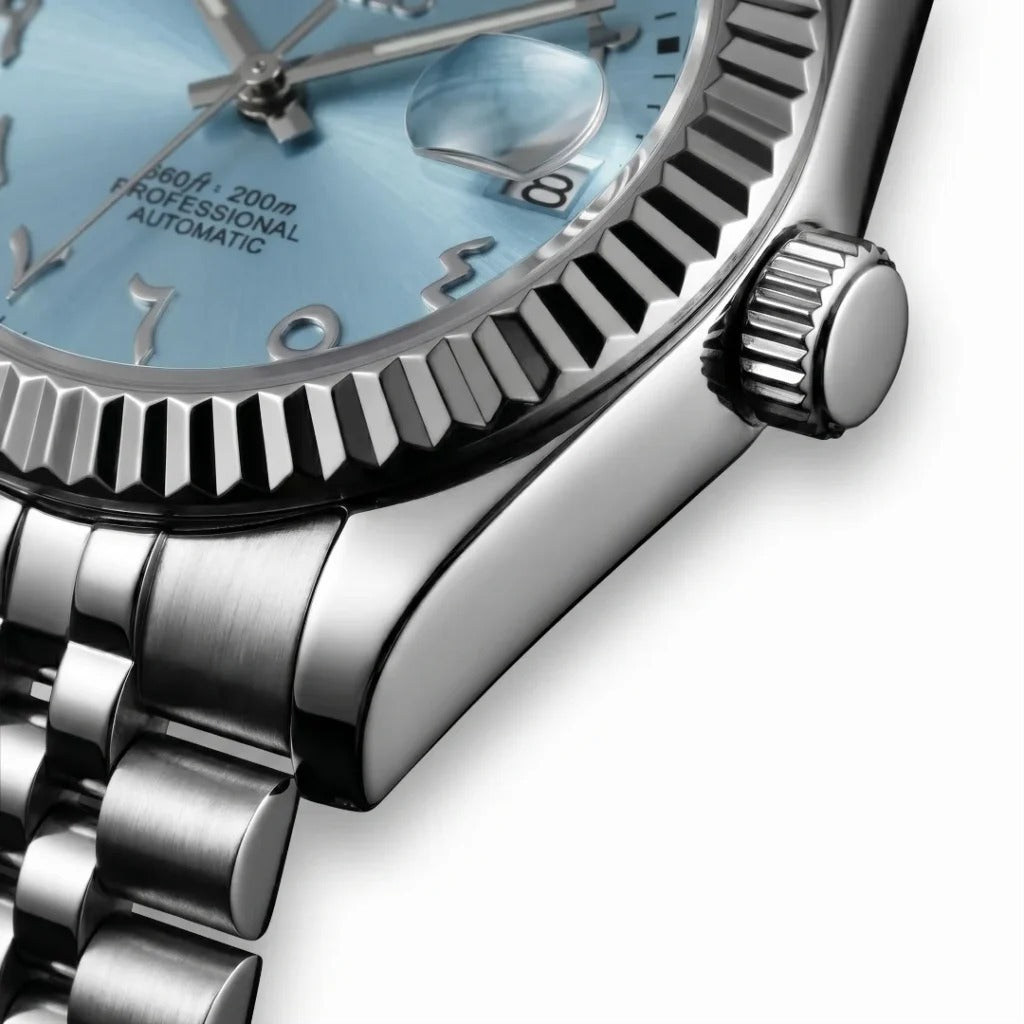 Seiko Mod | DateJust Blue Arabic
