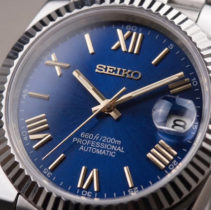 Seiko Mod | DateJust Navy Roman