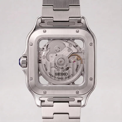 Seiko Mod | Santos Skeleton